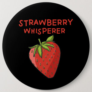 Bóton Redondo 15.24cm Strawberry Whisperer