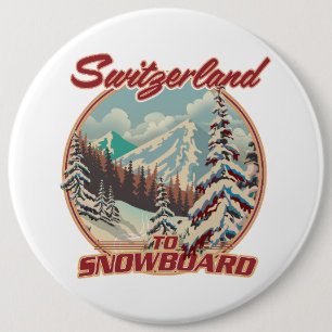 Bóton Redondo 15.24cm Suiça para Snowboard