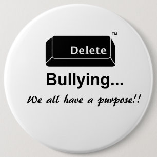 Bóton Redondo 15.24cm Supressão que tiraniza o Pin