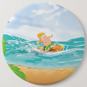 Bóton Redondo 15.24cm Surfista