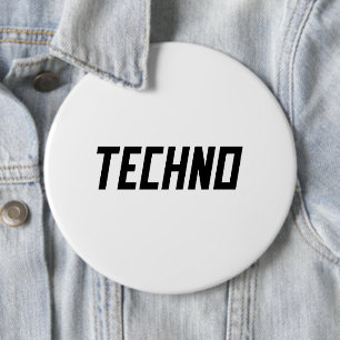 Bóton Redondo 15.24cm TECHNO Music