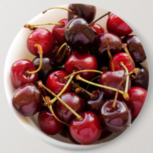 Bóton Redondo 15.24cm tigela de cerejas
