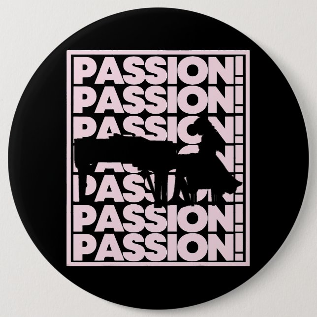 Bóton Redondo 15.24cm Tocando o Piano Pink Womens Pianista (Frente)