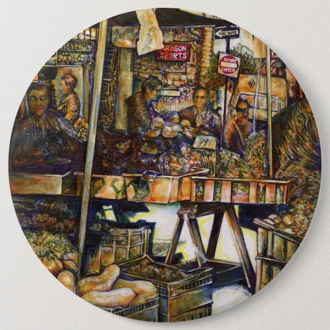 Bóton Redondo 15.24cm Torna a criatividade mais brilhante (Frente)