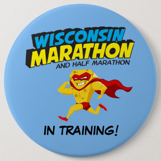 Bóton Redondo 15.24cm Treinamento da maratona de Wisconsin