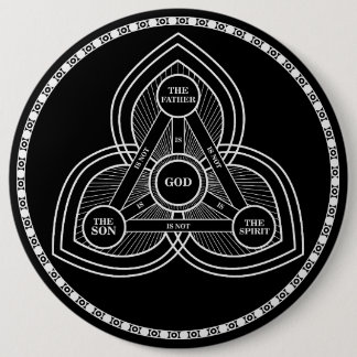 Bóton Redondo 15.24cm Trinity O Pai, O Filho E O Espírito Santo I