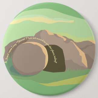 Bóton Redondo 15.24cm Tumba vazia, apedrejei! Você Se Mover! Colossal Ma