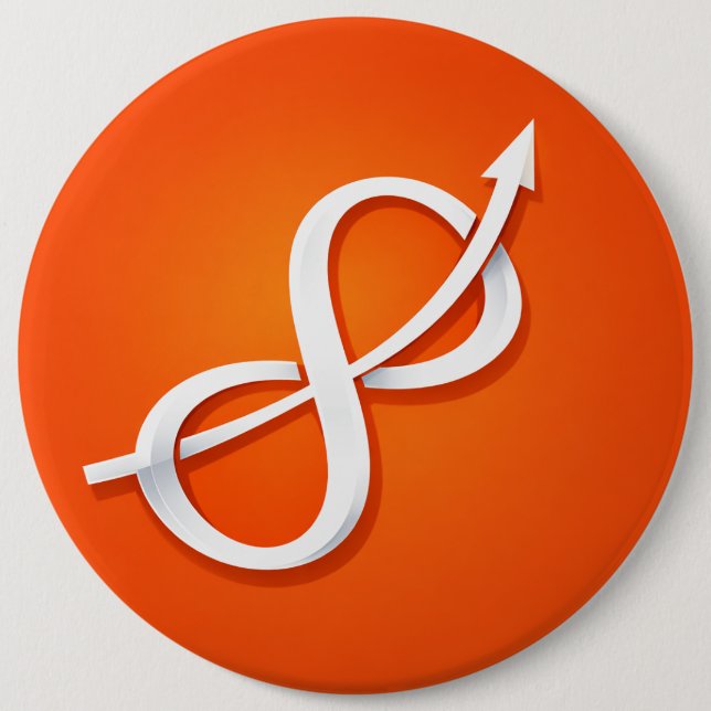 Bóton Redondo 15.24cm USTP Infinity Ascent Symbol (Frente)