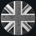 Bóton Redondo 15.24cm Vintage Flag Reino Unido Square Button<br><div class="desc">Vintage Flag Reino Unido Square Button</div>