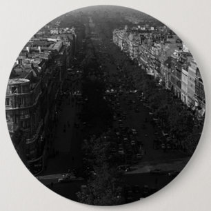 Bóton Redondo 15.24cm Vintage França campeã Paris elysee avenue 1970