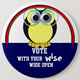 Bóton Redondo 15.24cm Votação, março de 2016