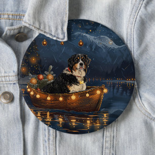 Bóton Redondo 15.24cm Voz Festiva da Grande Montanha da Suíça