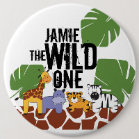 WILD ONE Safari Personalizado Primeiro Aniversário