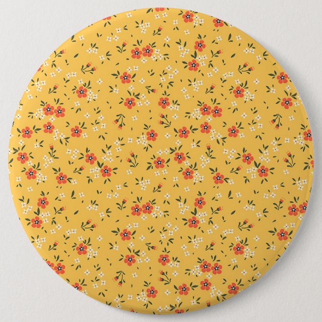 Bóton Redondo 15.24cm Xmas Gift Floral E Hardy (Frente)