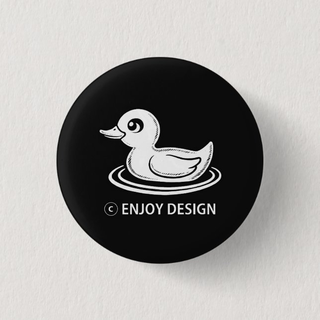 BÓTON REDONDO 2.54CM 楽しむデザインピン (Frente)