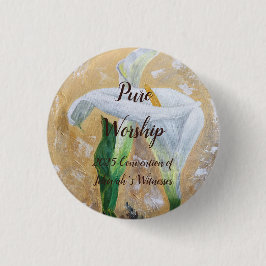 Bóton Redondo 2.54cm 2025 JW convention customize