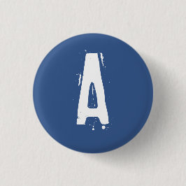 Bóton Redondo 2.54cm "A" Alphabet Collectible ( nº 2)