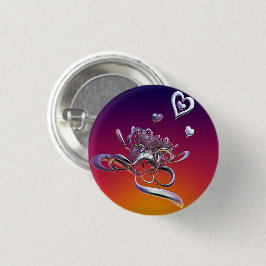 Bóton Redondo 2.54cm A Beleza do Crachá