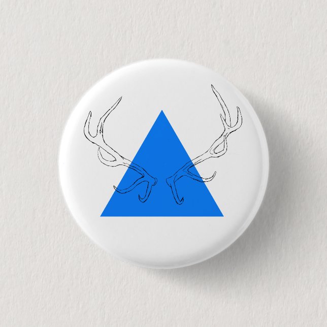 Bóton Redondo 2.54cm a maioria de hipster (Frente)