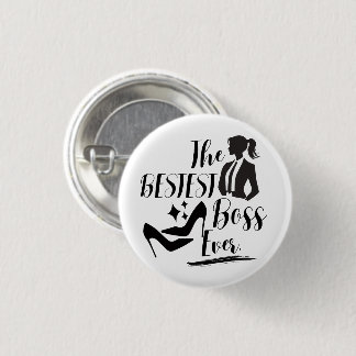 Bóton Redondo 2.54cm A melhor Lady Boss