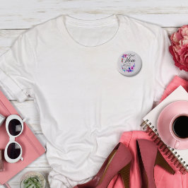 Bóton Redondo 2.54cm A melhor mãe da história do mundo