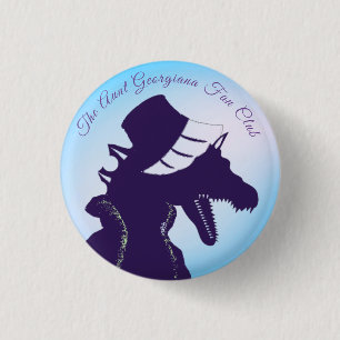 Bóton Redondo 2.54cm A tia Georgiana Fan Club Pin