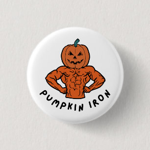 Bóton Redondo 2.54cm Abóbora de Ferro 