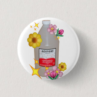 Bóton Redondo 2.54cm Acetona