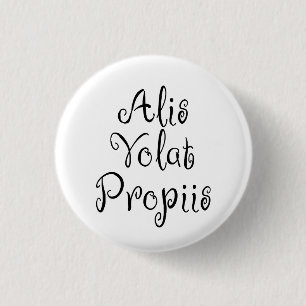 Bóton Redondo 2.54cm Alis Volat Propiis