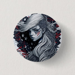 Bóton Redondo 2.54cm american fan 25
