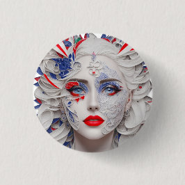 Bóton Redondo 2.54cm american fan 32