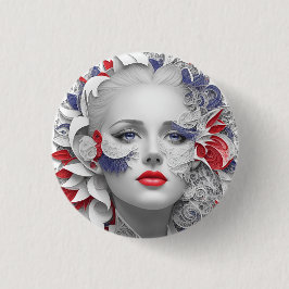 Bóton Redondo 2.54cm american fan 33