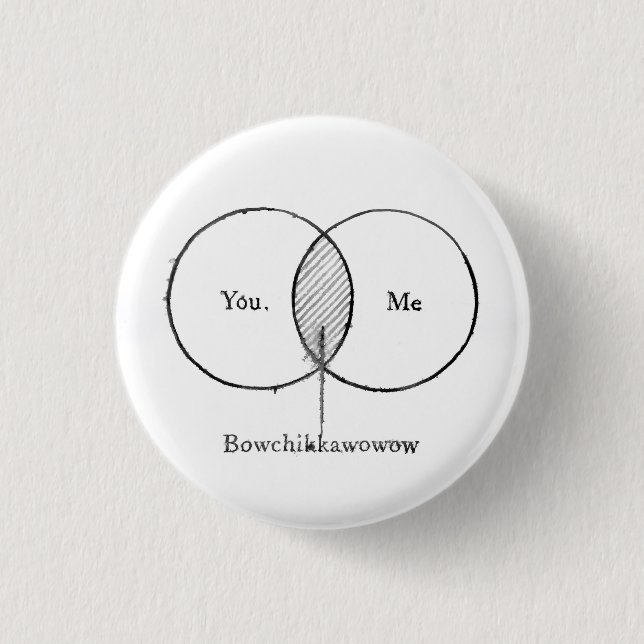 Bóton Redondo 2.54cm Amor (Frente)