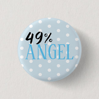Bóton Redondo 2.54cm Anjo 49% - personalizável