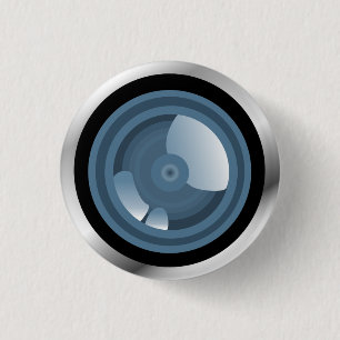 Bóton Redondo 2.54cm Apanhei-te! Botão Lente da Câmera