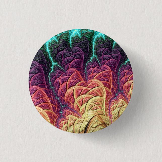 Bóton Redondo 2.54cm Aplauso tempestuoso (Frente)