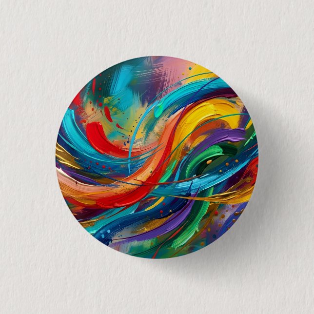 Bóton Redondo 2.54cm Arte & Estilo (Frente)