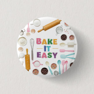 Bóton Redondo 2.54cm Assar fácil