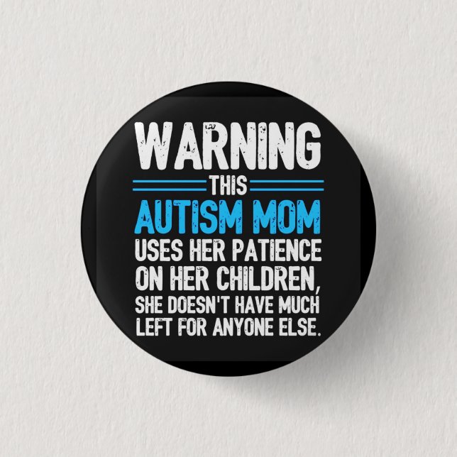 Bóton Redondo 2.54cm Aviso (Frente)