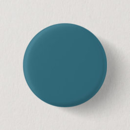 Bóton Redondo 2.54cm Azul Turquesa Cor Sólida