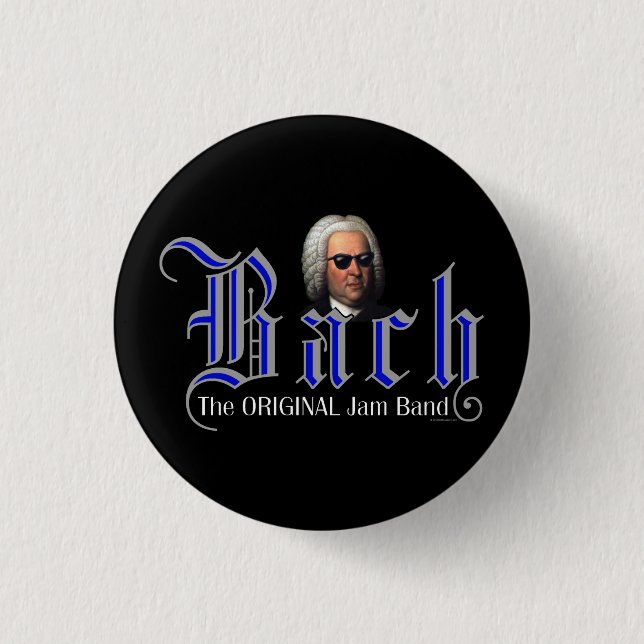 Bóton Redondo 2.54cm Bach - TOJB (Frente)