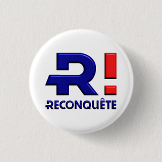 Bóton Redondo 2.54cm Badge rond 32 mm, soutien de Reconquête