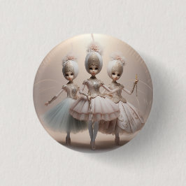 Bóton Redondo 2.54cm Ballet do Quebra-Nozes Moda-Dançarinos Árabes