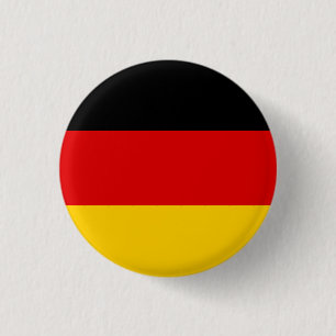 Bóton Redondo 2.54cm Bandeira da Alemanha (Alemã)
