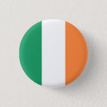 B&#243;ton Redondo 2.54cm Bandeira da Irlanda Patri&#243;tica