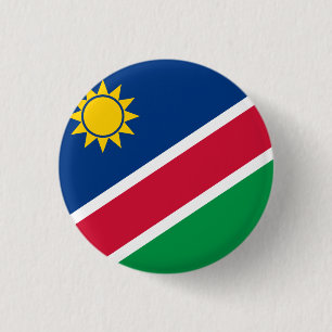 Bóton Redondo 2.54cm Bandeira da Namíbia