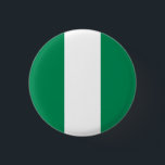 Bóton Redondo 2.54cm Bandeira da Nigéria<br><div class="desc">Bandeira da Nigéria</div>