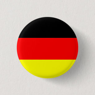 Bóton Redondo 2.54cm Bandeira de Alemanha
