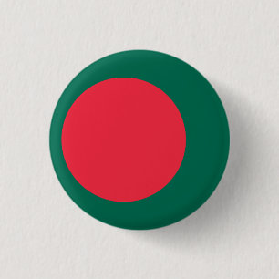 Bóton Redondo 2.54cm Bandeira de Bangladesh