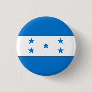 Bóton Redondo 2.54cm Bandeira de Honduras